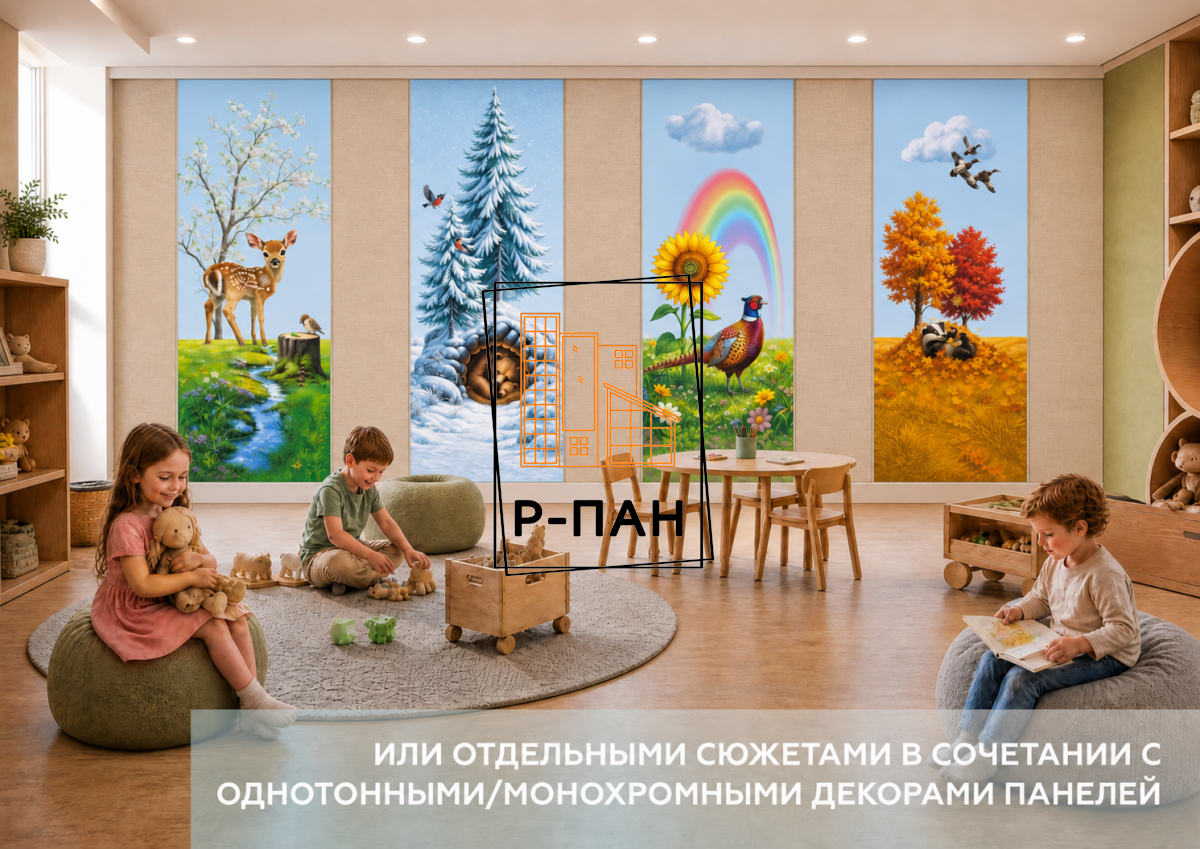 Панель интерактивная интерьерная Р-ПАН